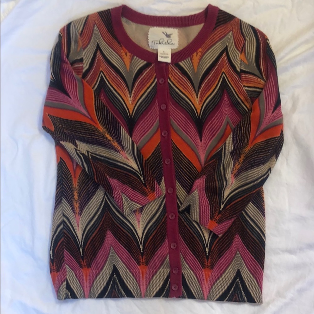 Anthropologie cotton cardigan